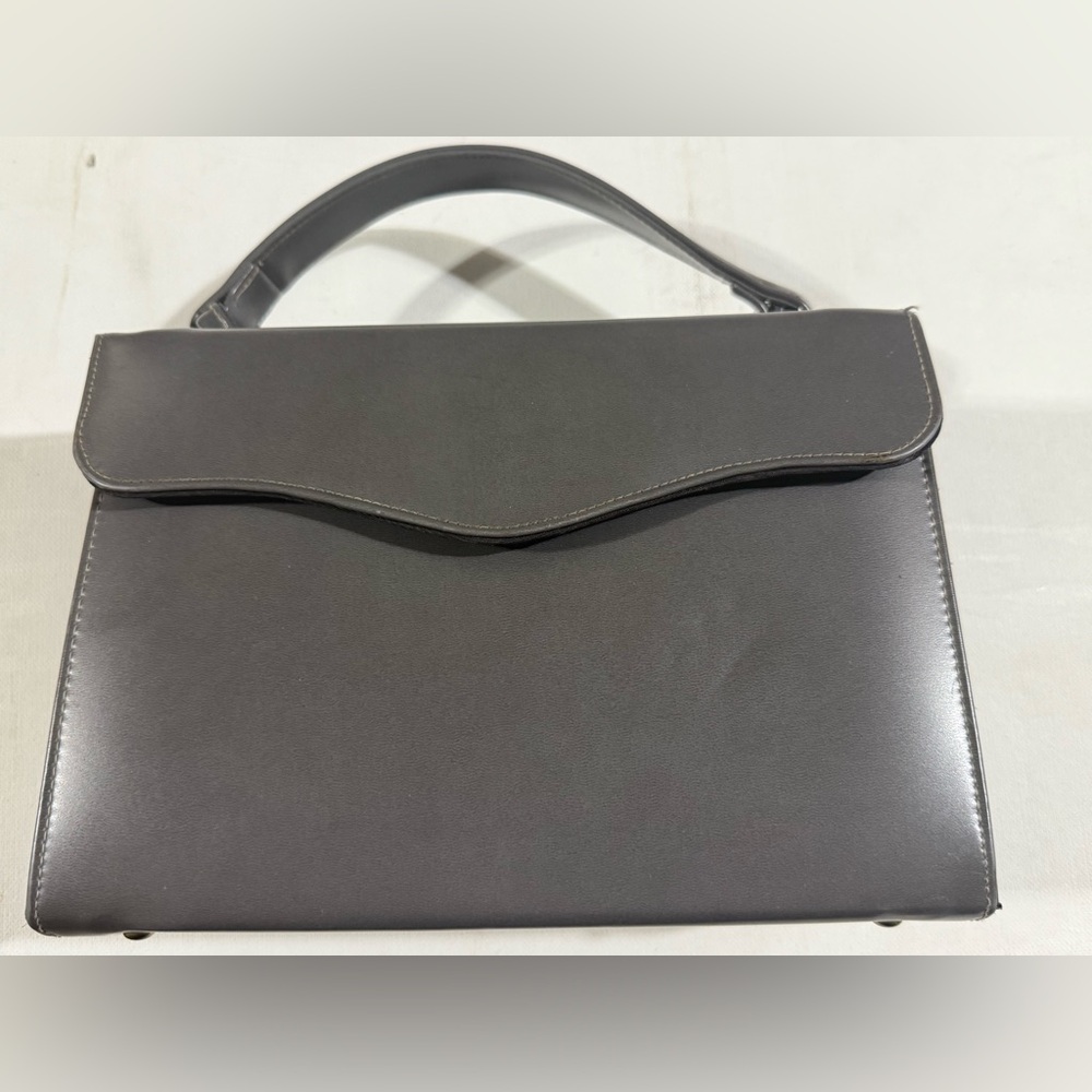 Elegant Vintage 1950’s Gray Women's Handbag